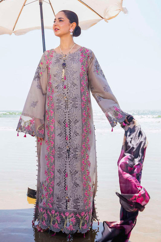 Picture of Elaf - EHK-04 ALYAANH Hai Kuch Festive Lawn Collection Resort XXIV - Available at Raja Sahib