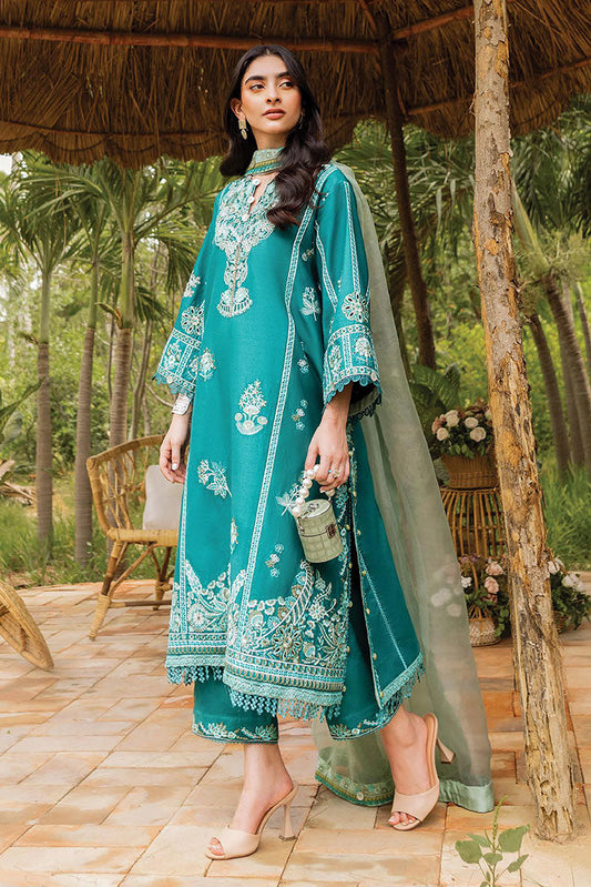 Picture of Sadaf Fawad Khan - 7A FAIZAH Siraa Lawn Collection Vol 2 - Available at Raja Sahib