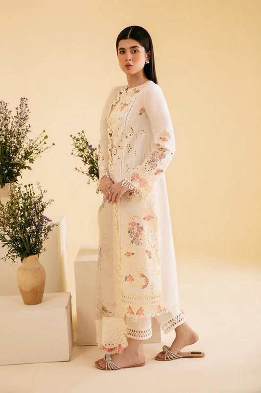 Picture of Qalamkar - SQ 01 SARV Qlinekari Summer Lawn Collection - Available at Raja Sahib