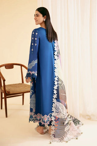 Qalamkar - SQ 08 ZEL Qlinekari Summer Lawn Collection