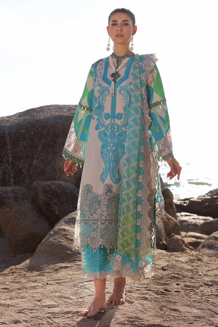 Picture of Charizma - AN4-05 Aniiq Embroidered Printed Lawn Collection Vol 1 - Available at Raja Sahib