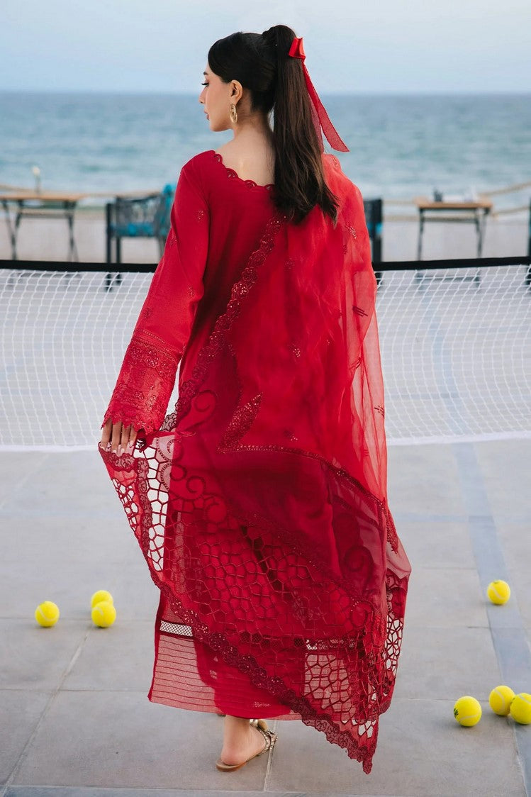 Picture of Nureh - NE-91 Mireille Eid Escape Luxury Lawn Collection - Available at Raja Sahib