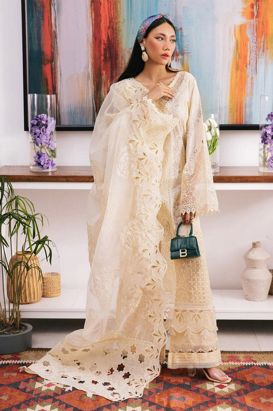 Picture of Nureh - NE-92 Amelfie Eid Escape Luxury Lawn Collection - Available at Raja Sahib