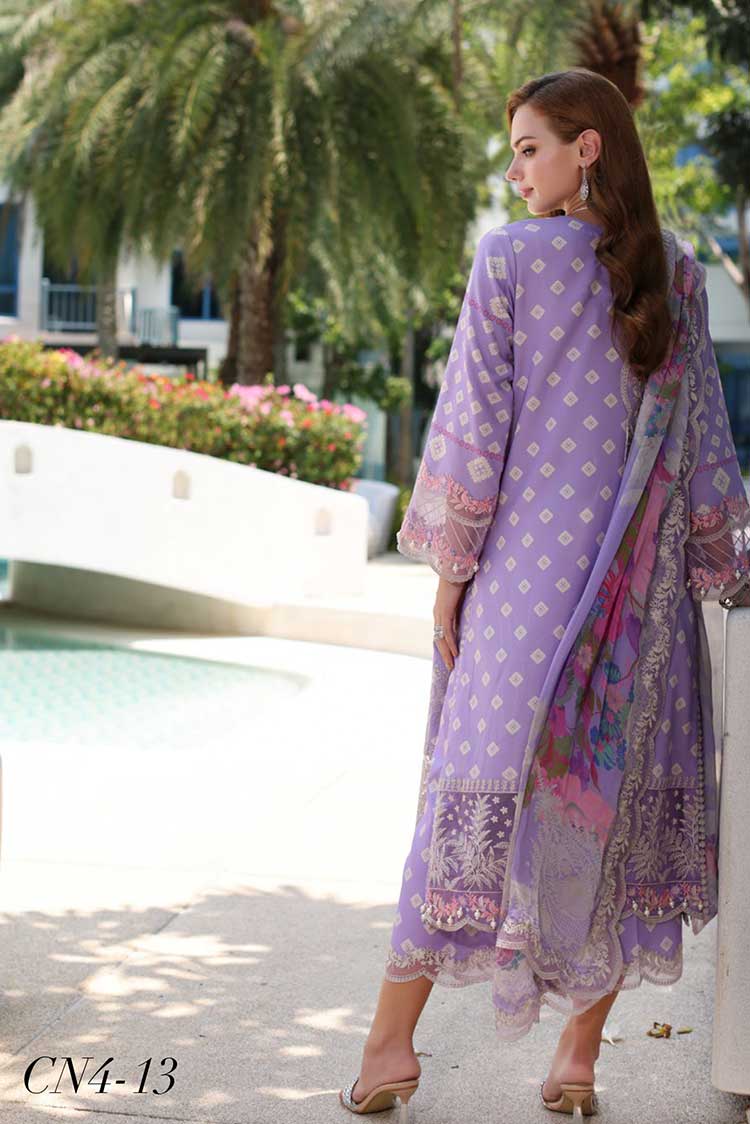 Picture of Charizma - CN4-13 Naranji Embroidered Lawn Collection Vol 2 - Available at Raja Sahib