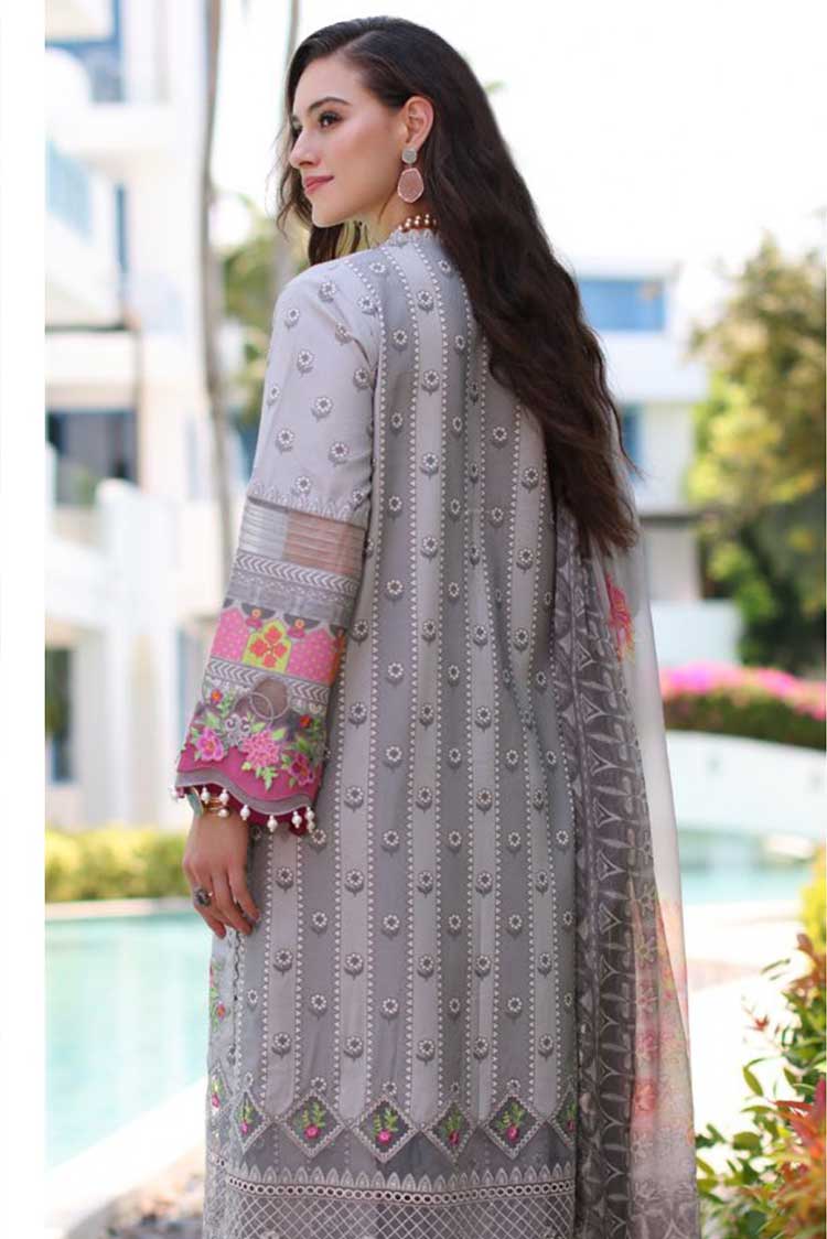 Picture of Charizma - CN4-14 Naranji Embroidered Lawn Collection Vol 2 - Available at Raja Sahib