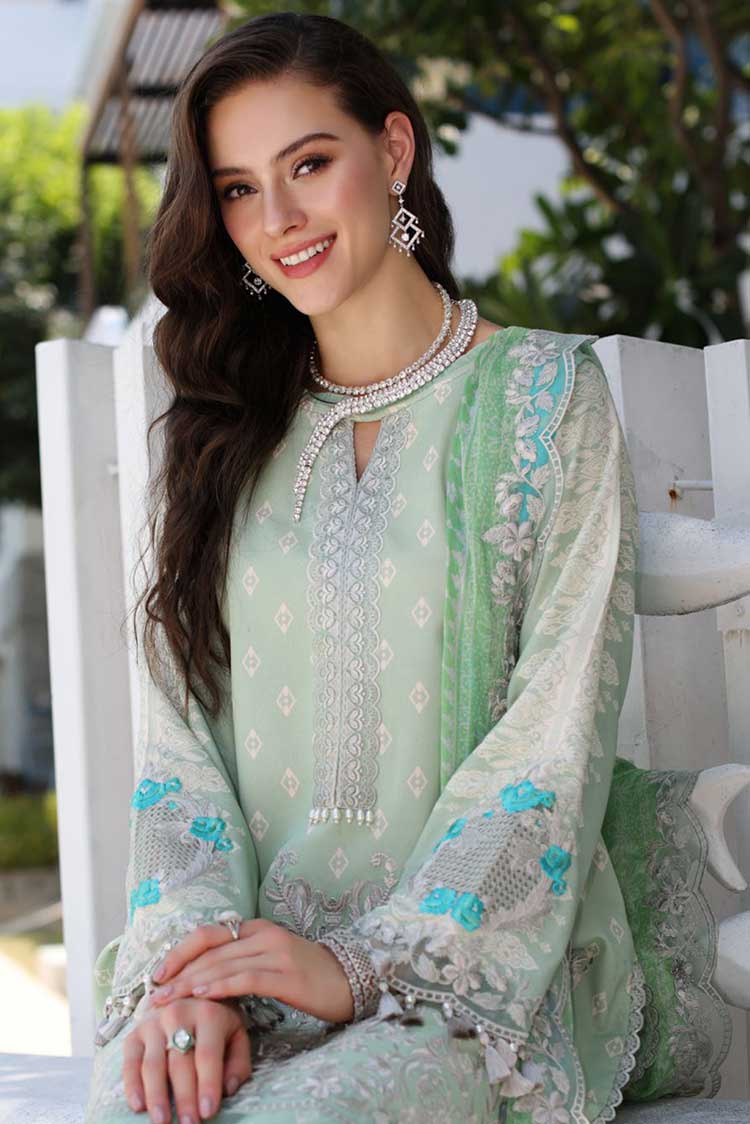 Picture of Charizma - CN4-16 Naranji Embroidered Lawn Collection Vol 2 - Available at Raja Sahib