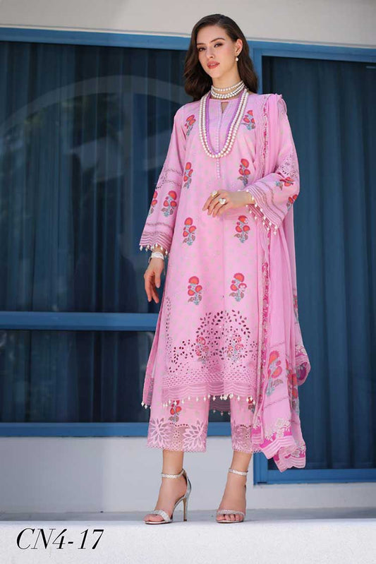 Picture of Charizma - CN4-17 Naranji Embroidered Lawn Collection Vol 2 - Available at Raja Sahib