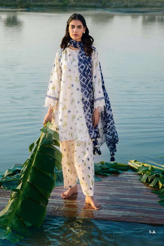 Picture of Maria B - Design 1A M Basics Eid Lawn Edition - Available at Raja Sahib