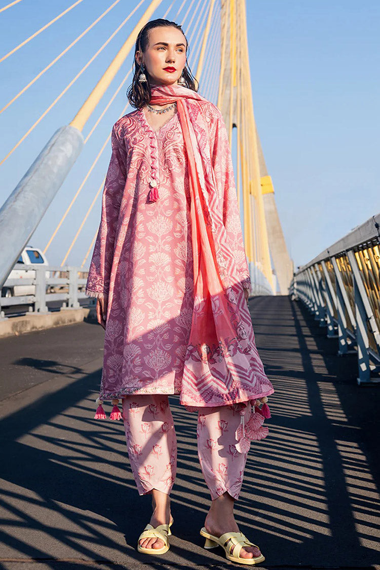 Picture of Roheenaz - RNB-07B Vida Taneez Block Printed Lawn Collection - Available at Raja Sahib