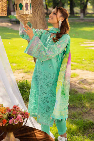 Picture of Muscari - MCC 413 Embroidered Chikankari Lawn Collection - Available at Raja Sahib