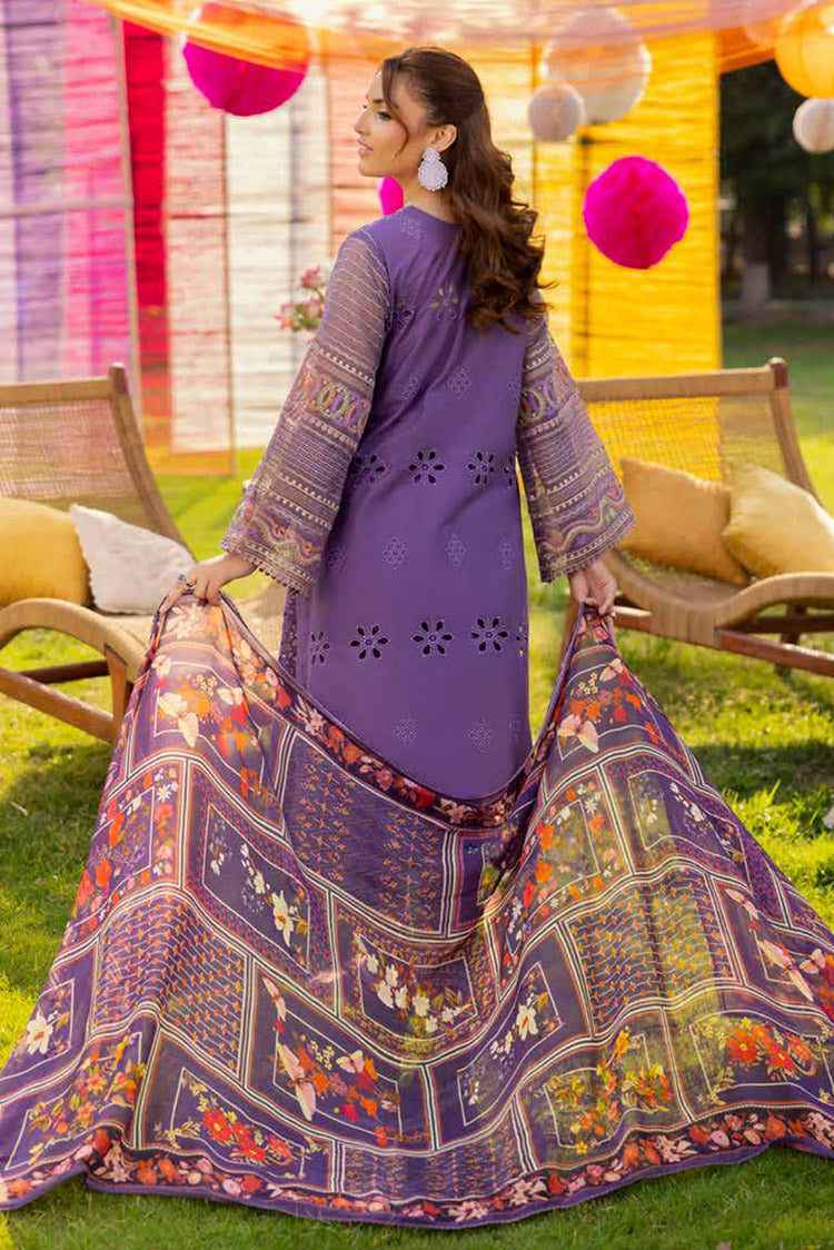 Picture of Muscari - MCC 415 Embroidered Chikankari Lawn Collection - Available at Raja Sahib