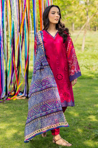 Picture of Muscari - MCC 420 Embroidered Chikankari Lawn Collection - Available at Raja Sahib