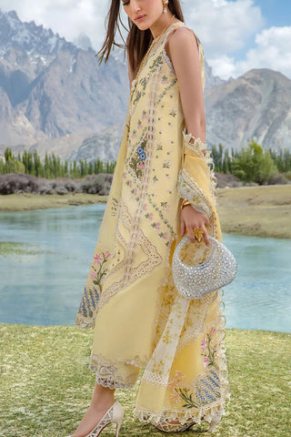 Crimson - 2A Sunflower Yellow Eid Lawn Collection