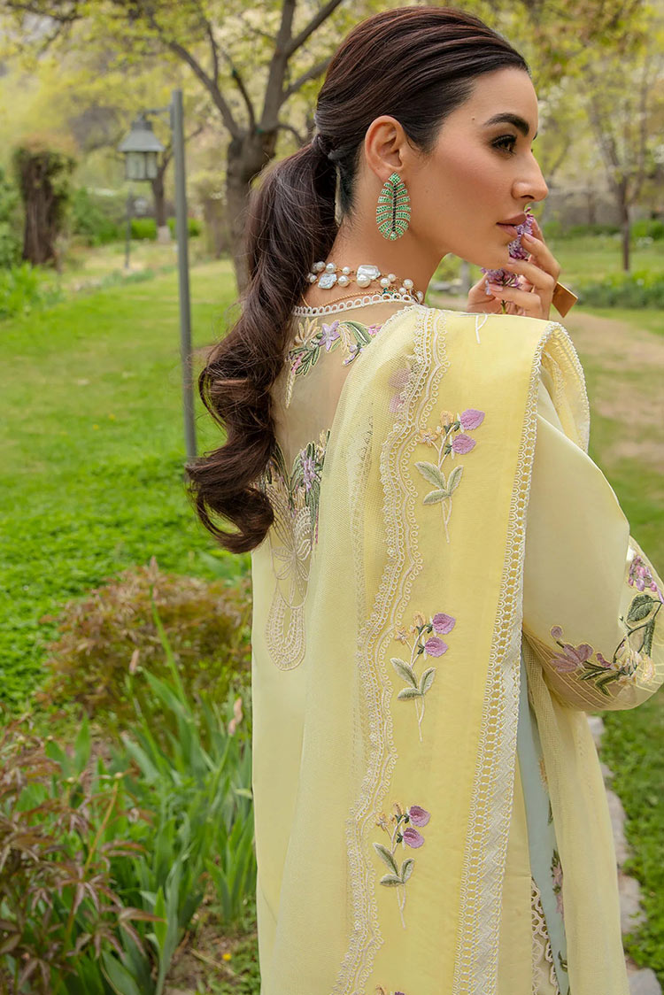 Picture of Crimson - 6B Lemon Eid Lawn Collection - Available at Raja Sahib