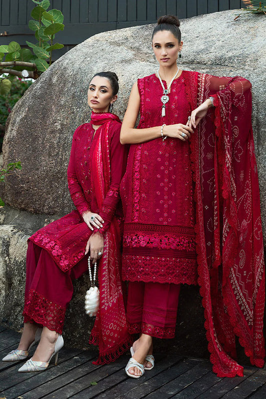 Picture of Saira Rizwan - SRLL2 24 02 SOPHIA Luxury Lawn Collection Vol 2 - Available at Raja Sahib