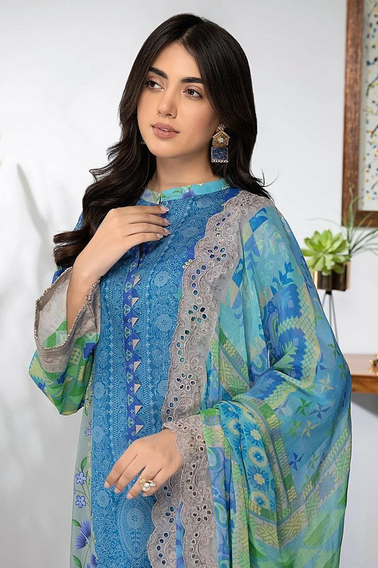 Picture of Charizma - CCH4-01 Combination Embroidered Printed Lawn Collection Vol 3 - Available at Raja Sahib