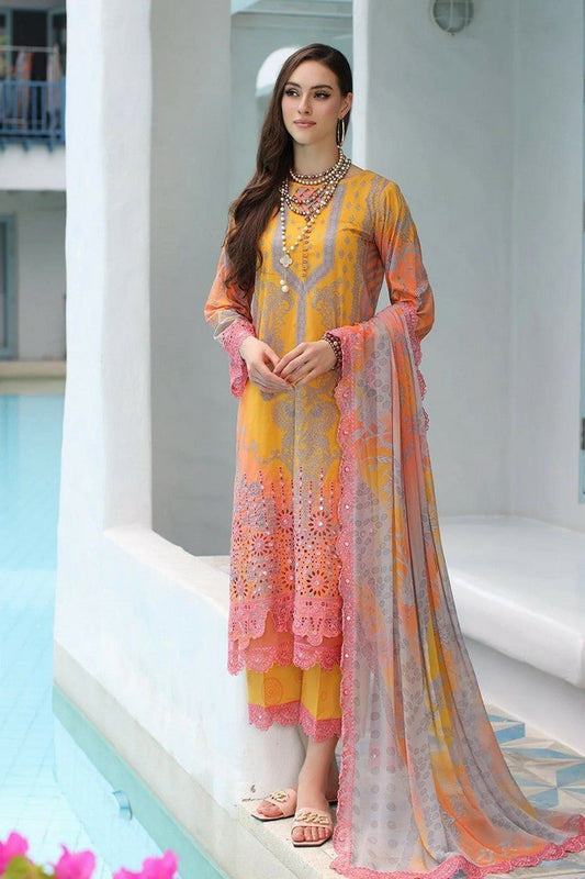 Picture of Charizma - CCH4-02 Combination Embroidered Printed Lawn Collection Vol 3 - Available at Raja Sahib