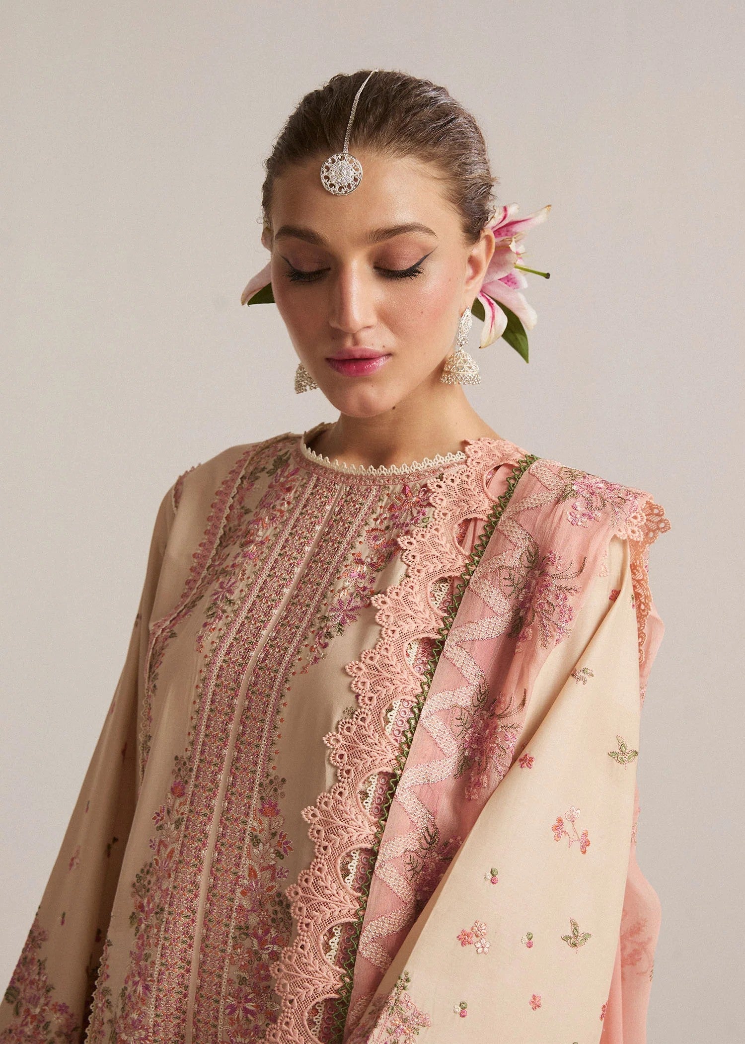 Picture of Hussain Rehar - 11 Stile Spring Summer Lawn Eid Edit - Available at Raja Sahib