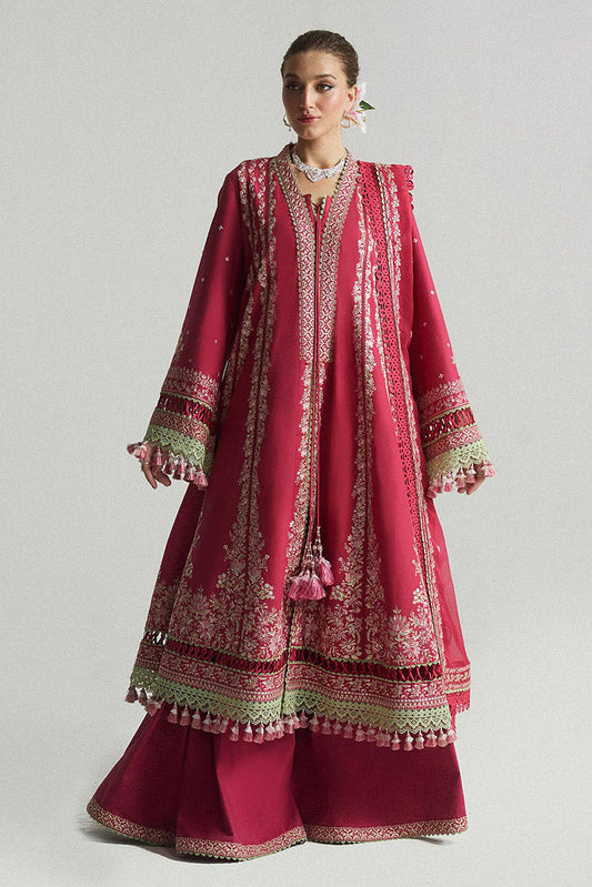 Picture of Hussain Rehar - 06 Coralé. Spring Summer Lawn Eid Edit - Available at Raja Sahib