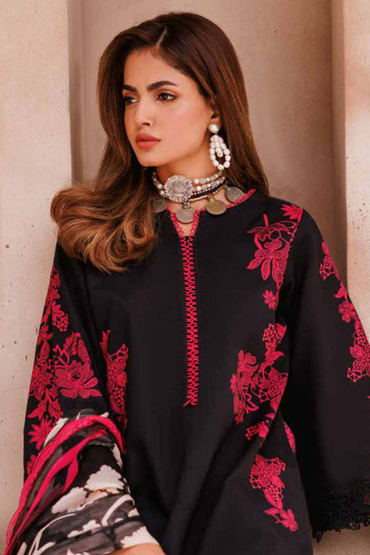 Picture of Charizma - CP4-59 C Prints Black Printed Lawn Edition Vol 7 - Available at Raja Sahib