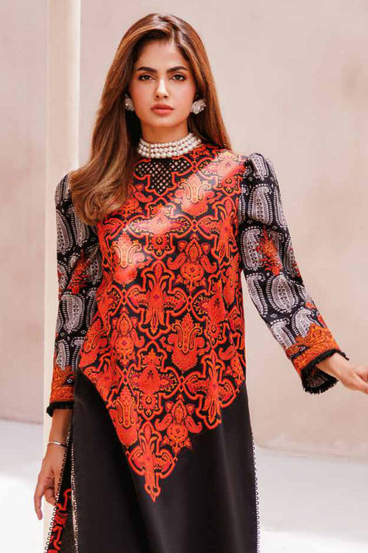 Picture of Charizma - CP4-60 C Prints Black Printed Lawn Edition Vol 7 - Available at Raja Sahib