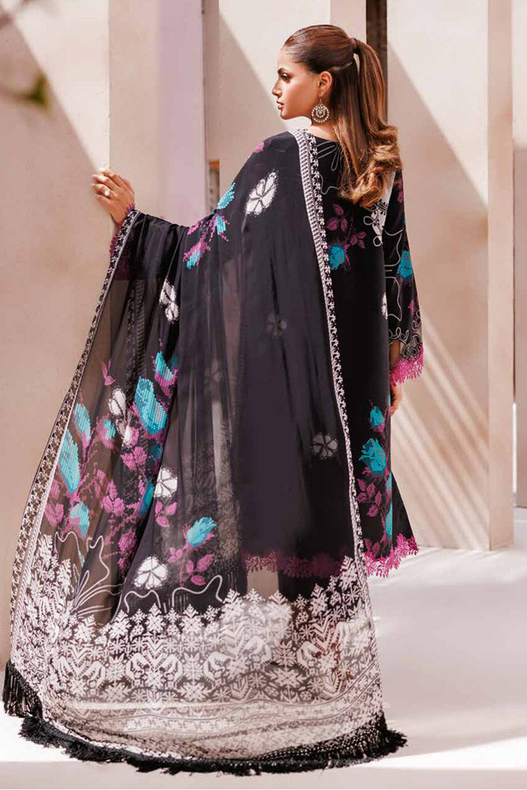 Picture of Charizma - CP4-63 C Prints Black Printed Lawn Edition Vol 7 - Available at Raja Sahib