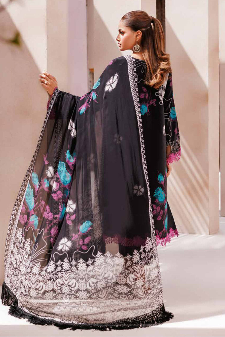 Picture of <!--nj-->Charizma - CP4-63 C Prints Black Printed Lawn Edition Vol 7 - Available at Raja Sahib