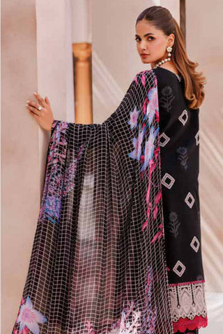 Picture of Charizma - CP4-64 C Prints Black Printed Lawn Edition Vol 7 - Available at Raja Sahib