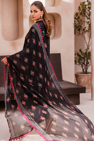 Picture of Charizma - CP4-65 C Prints Black Printed Lawn Edition Vol 7 - Available at Raja Sahib