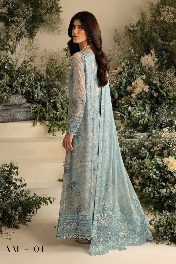 Picture of Nureh - AM 01 Amaya Luxury Chiffon Collection - Available at Raja Sahib