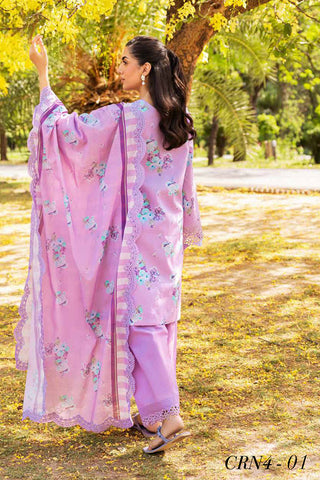 CRN4-01 Range Embroidered Lawn Collection Vol 1