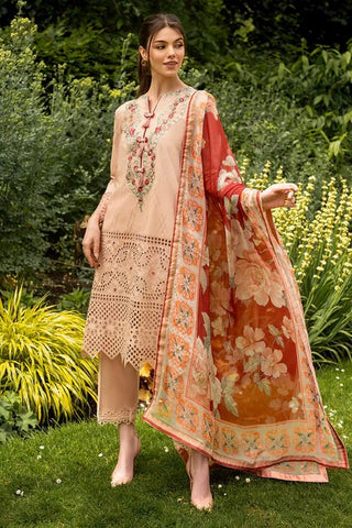 Picture of Mushq - HMC 12 Blooming Belle Odyssey Hemline Luxury Lawn Collection Vol 2 - Available at Raja Sahib