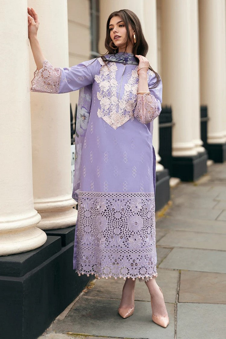 Picture of Mushq - HMC 09 Bloom Boulevard Odyssey Hemline Luxury Lawn Collection Vol 2 - Available at Raja Sahib