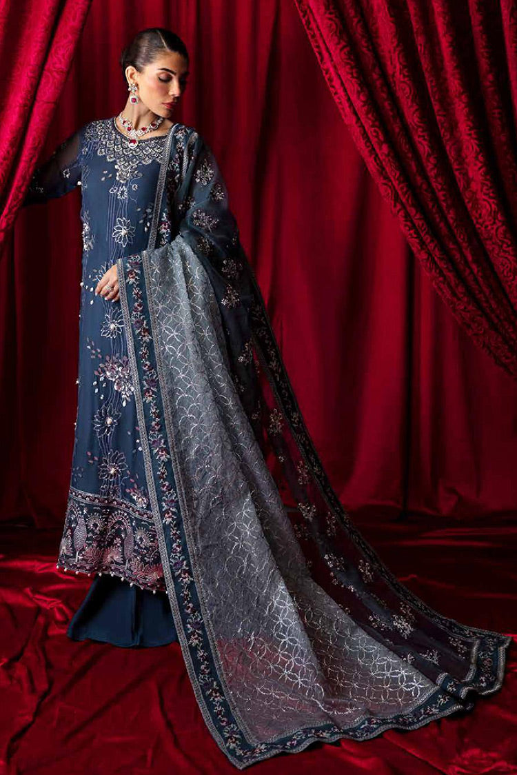 Picture of Nureh - NEL-52 Elanora Embellished And Embroidered Luxury Chiffon Collection Vol 2 - Available at Raja Sahib