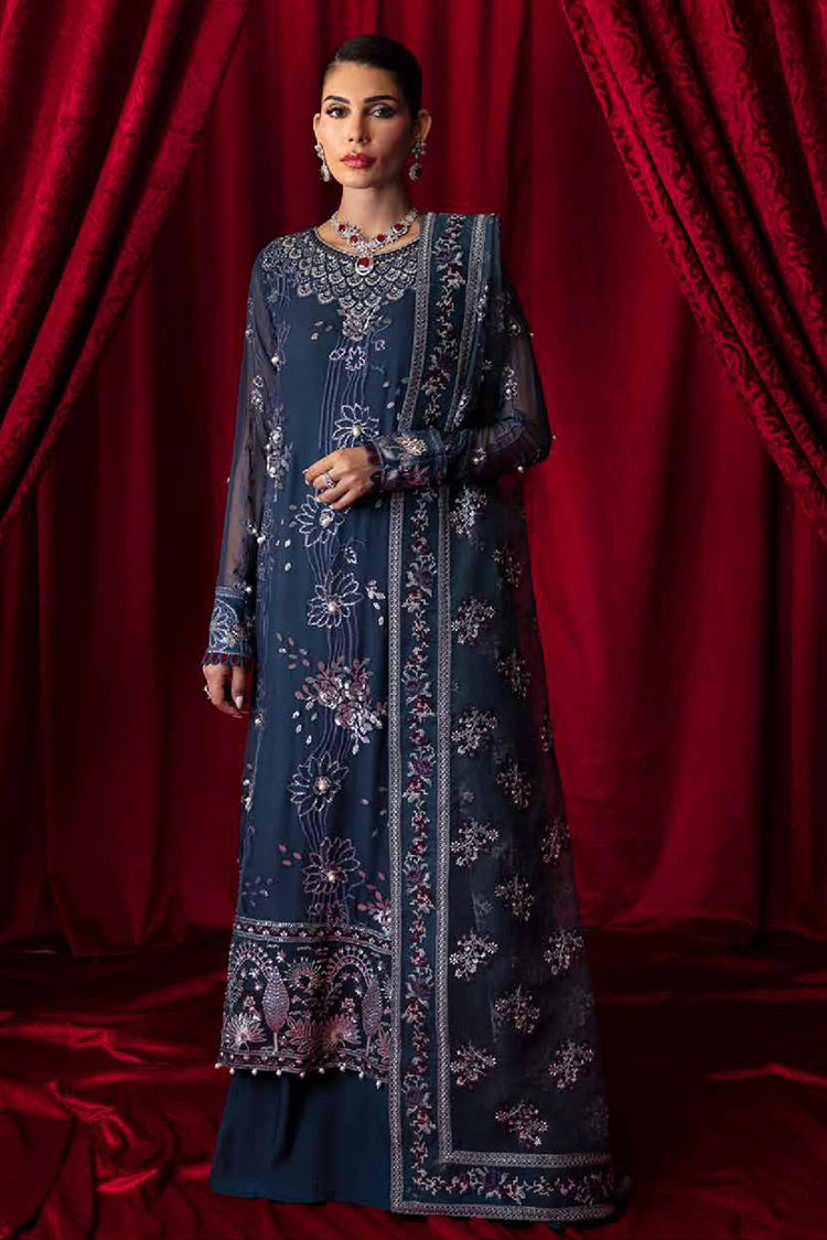 Picture of Nureh - NEL-52 Elanora Embellished And Embroidered Luxury Chiffon Collection Vol 2 - Available at Raja Sahib