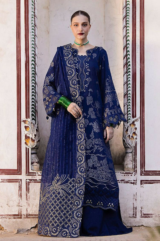 Picture of Nureh - Maya Embroidered Jacquard Lawn Collection Vol 2 - NJ-95 - Unstitched - Available at Raja Sahib