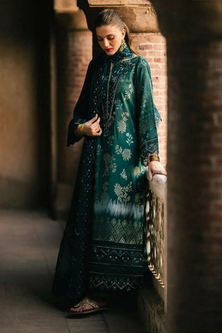 Nureh - Maya Embroidered Jacquard Lawn Collection Vol 2 - NJ-98 - Unstitched