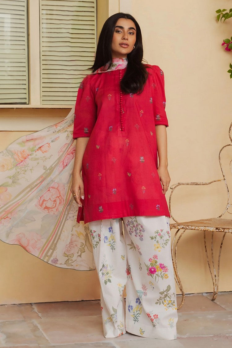 Picture of Zara Shahjahan - Coco Prints Collection - COCO CHERRY-D2 - Unstitched - Available at Raja Sahib