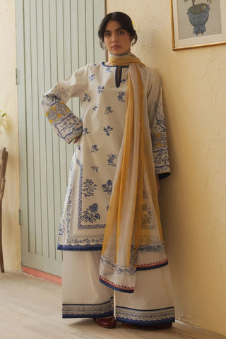 Zara Shahjahan - Coco Prints Collection - MANGO PUNCH-D6 - Unstitched