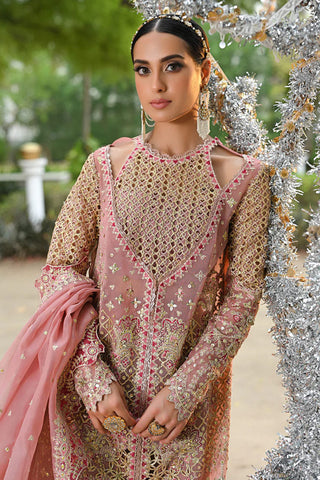 Picture of Qalamkar - Singhar Wedding Formals - RF-02 SALEHA - Unstitched - Available at Raja Sahib