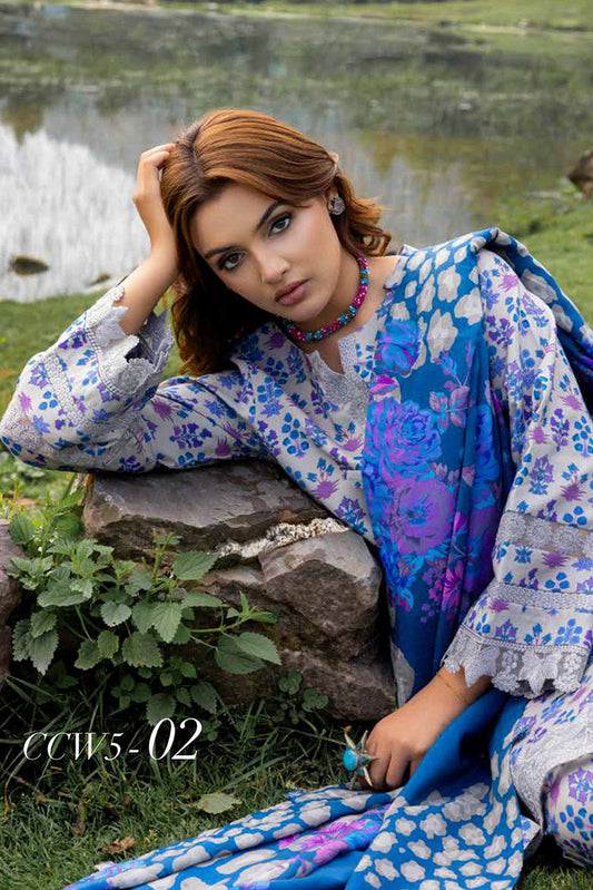 Picture of Charizma - Combinations Embroidered Staple Collection Vol 1 - CCW5-02 - Unstitched - Available at Raja Sahib