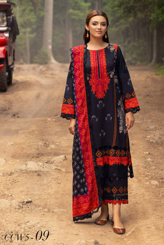 Picture of Charizma - Combinations Embroidered Staple Collection Vol 1 - CCW5-09 - Unstitched - Available at Raja Sahib