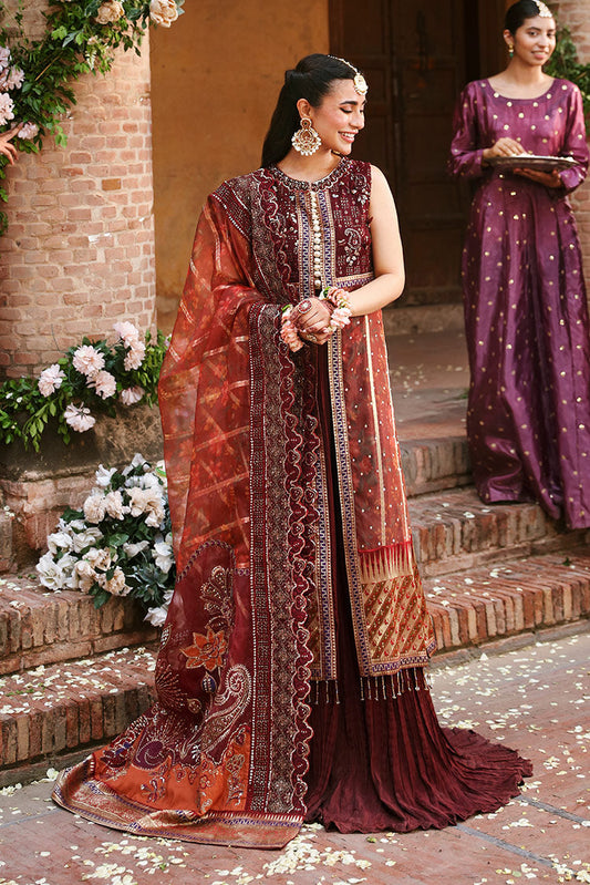 Picture of Nureh - Jhoomro Luxury Formals - NL-71 Gehna - Unstitched - Available at Raja Sahib