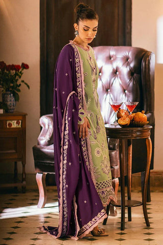 Mushq - Symphony Embroidered Karandi Collection - 07 Sparkling Noir - Unstitched