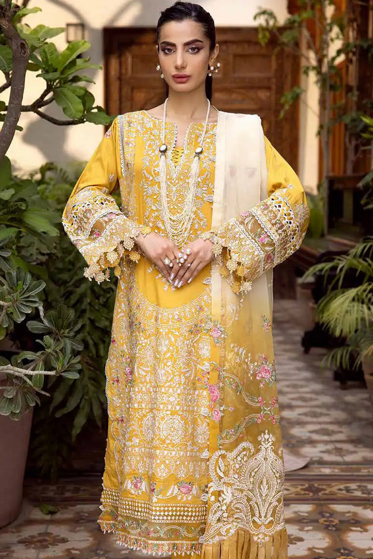 Picture of Muscari - Satin Embroidered Collection - MSEC 885 - Unstitched - Available at Raja Sahib