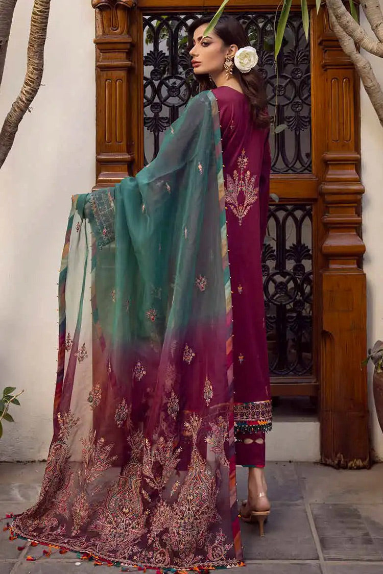 Picture of Muscari - Satin Embroidered Collection - MSEC 887 - Unstitched - Available at Raja Sahib