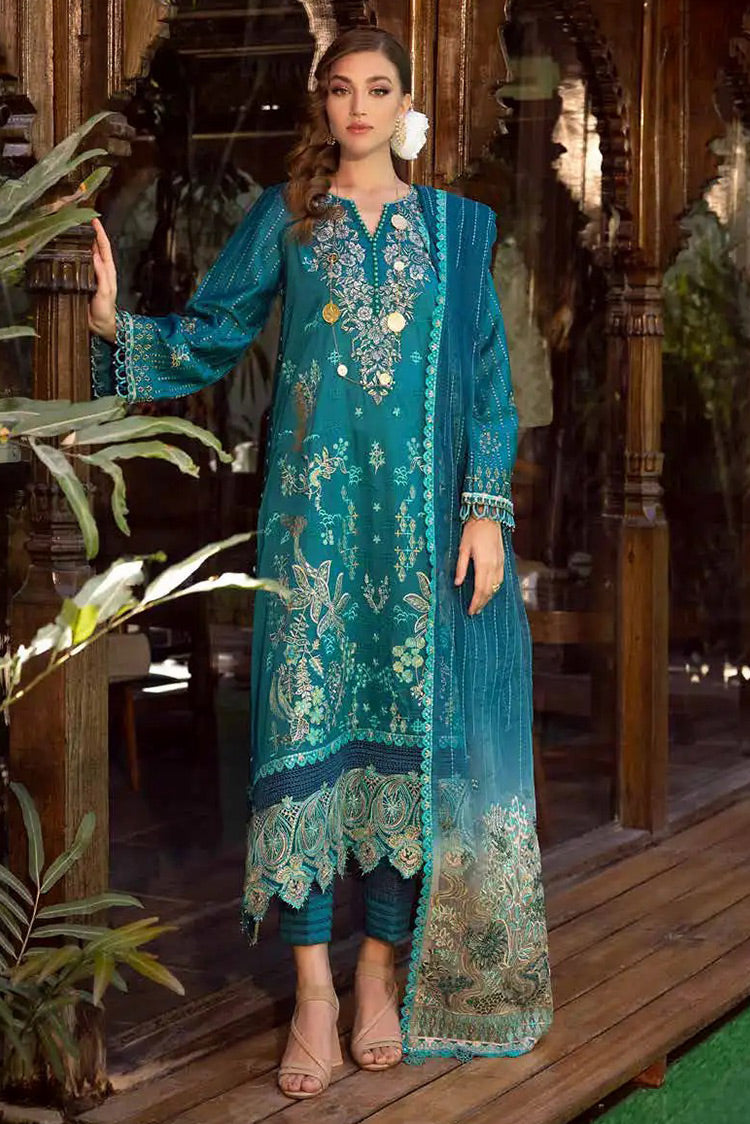 Picture of Muscari - Satin Embroidered Collection - MSEC 890 - Unstitched - Available at Raja Sahib