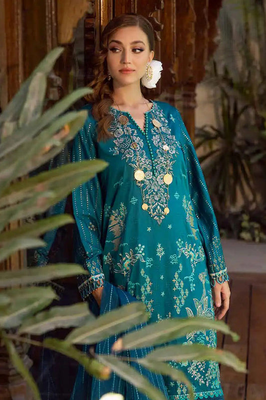 Picture of Muscari - Satin Embroidered Collection - MSEC 890 - Unstitched - Available at Raja Sahib