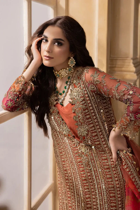 Picture of Charizma - Dastaan e Jashn Luxury Embroidered Chiffon Formals - DJW4-04 - Unstitched - Available at Raja Sahib