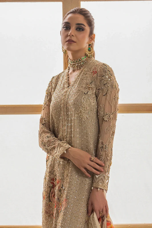 Picture of Charizma - Dastaan e Jashn Luxury Embroidered Chiffon Formals - DJW4-05 - Unstitched - Available at Raja Sahib